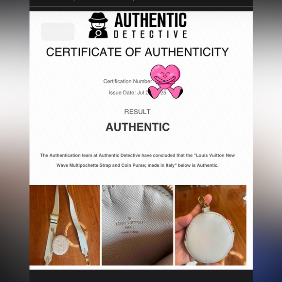 Louis Vuitton Damier Azur Sara Long Wallet & Jacquard strap with coin purse - Picture 16 of 17